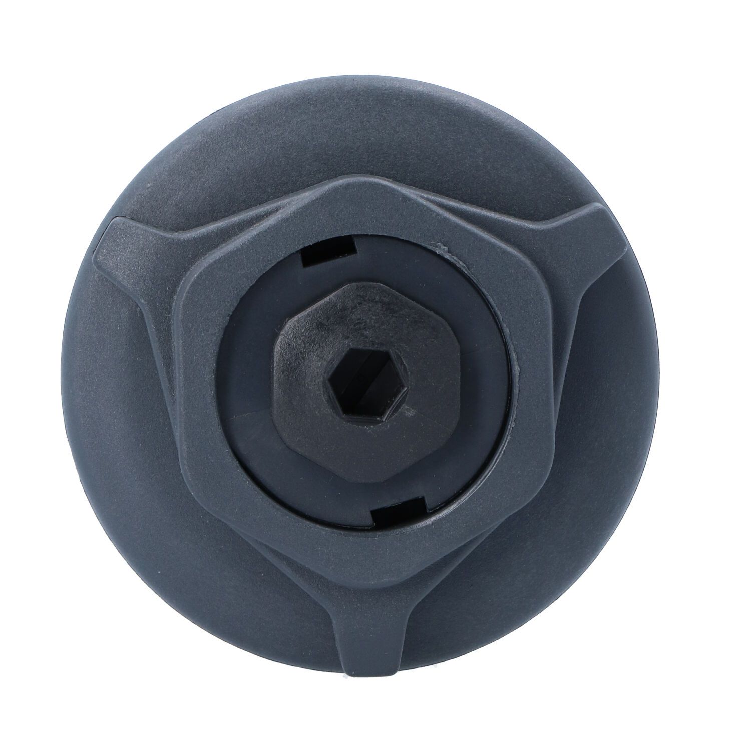 Cover cap with locking crew M20x1.5mm, plastic anthracite