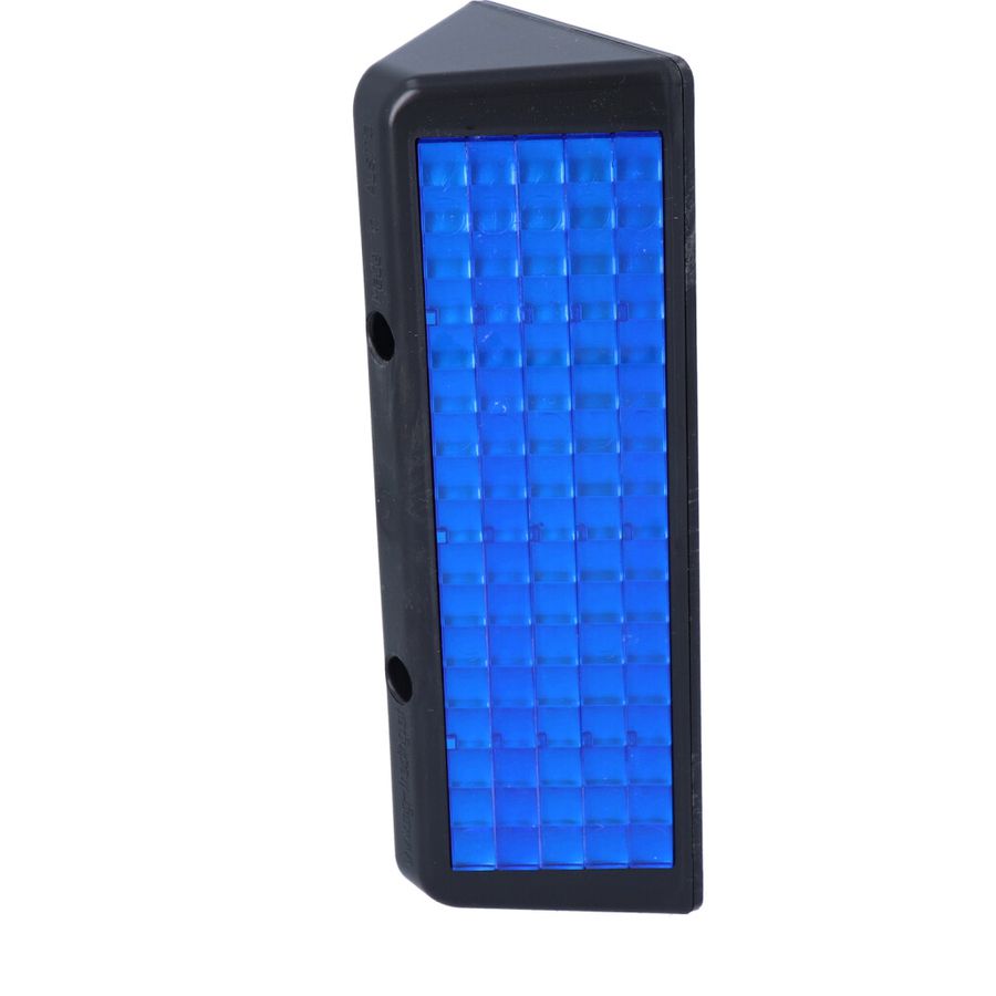 Wildwarnreflektor blau, Material ASA,