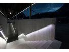 LED handrail lighting at Sembrancher station - safe and efficient illumination of the staircase area with LaneLED