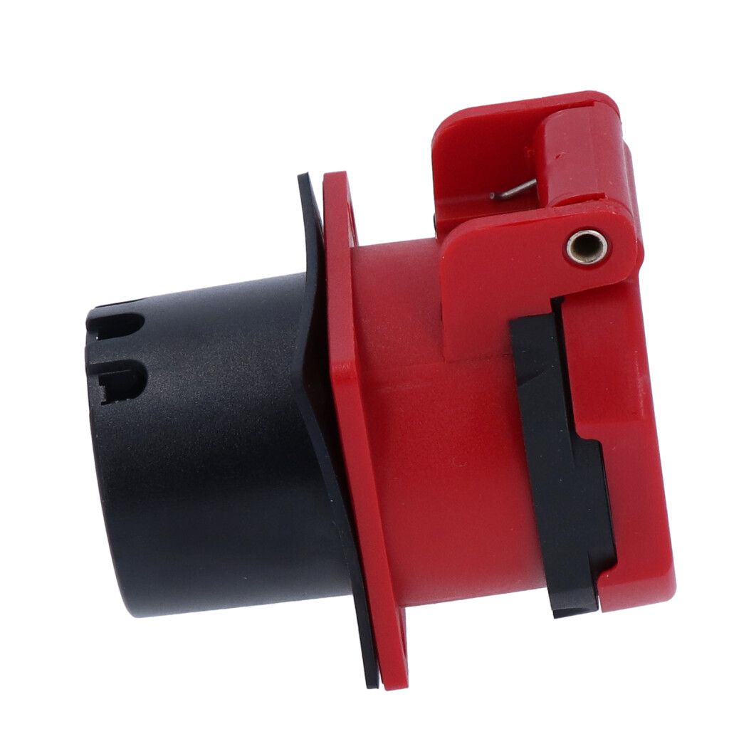 Einbausteckdose Typ 15 IP55 rot