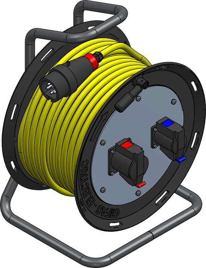 Cable reel Ex type 573, SEV 18 ATEX 0130