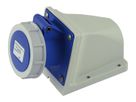 Plastic wall socket CEE 16A/230V, 2P+PE/6h, IP67