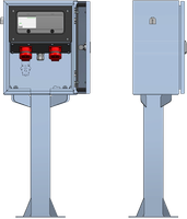 AP-Stromverteilung V2A-Standrohr,