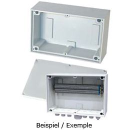 Hard rubber junction box type 3020,