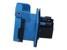 Einbausteckdose Typ 23 IP55 blau