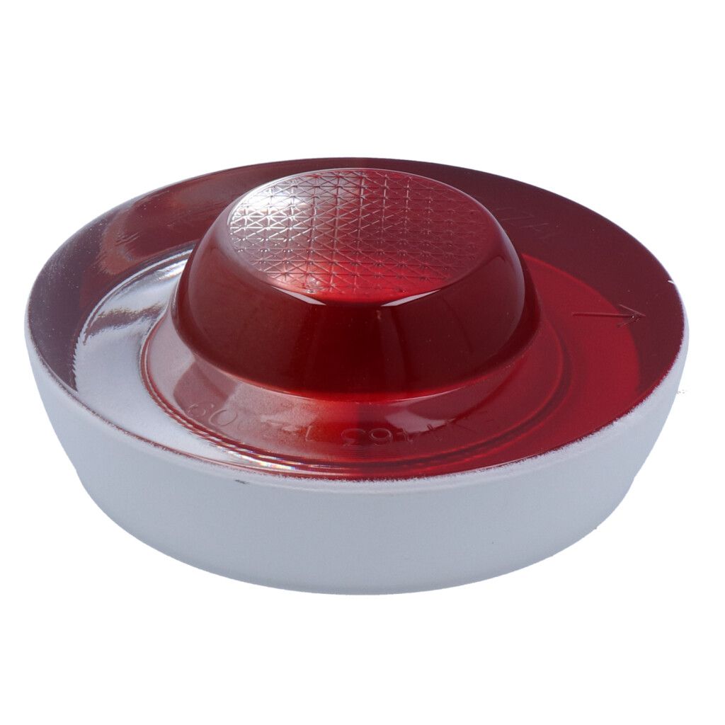 Plot routier FLAT rouge/blanc
