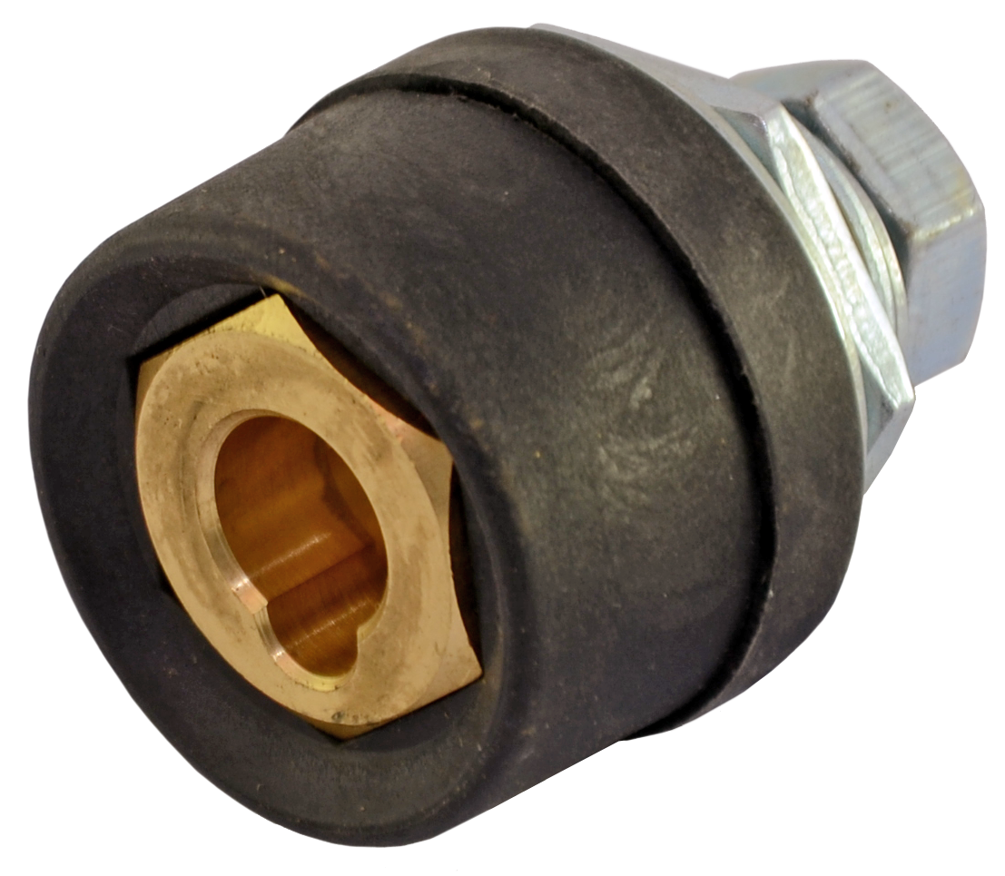 Welding built-in coupling, max. 600A,