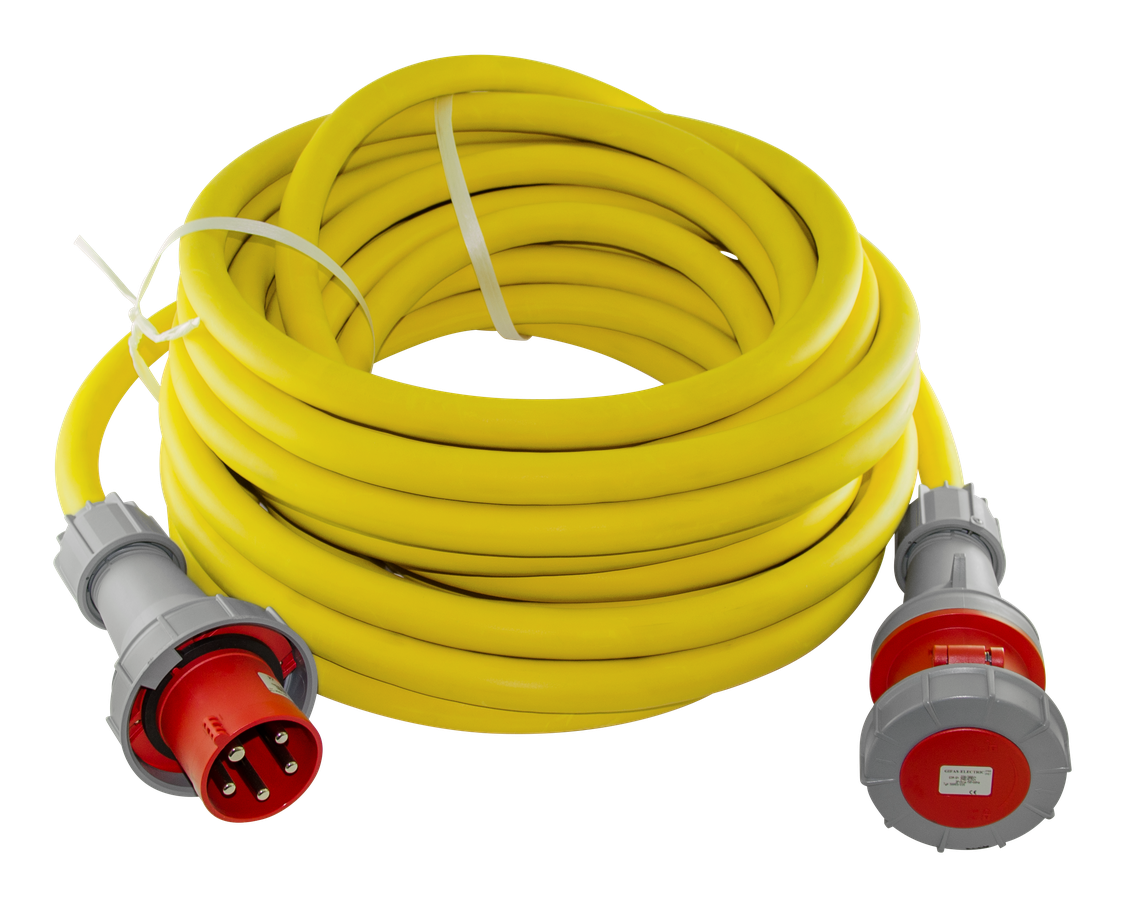 Câble de prol. PROFLEX 20m 5x16,0mm2 jaune