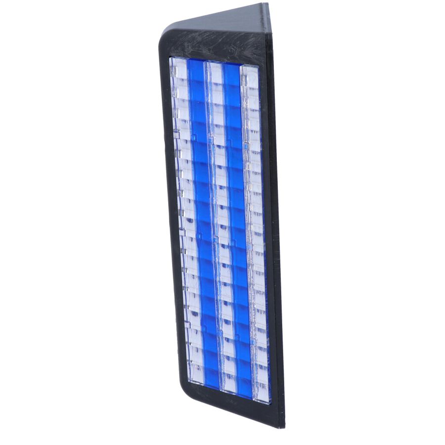 Wildwarnreflektor weiss/blau, Material ASA,