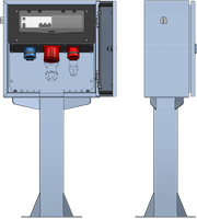 AP-Stromverteilung V2A-Standrohr,