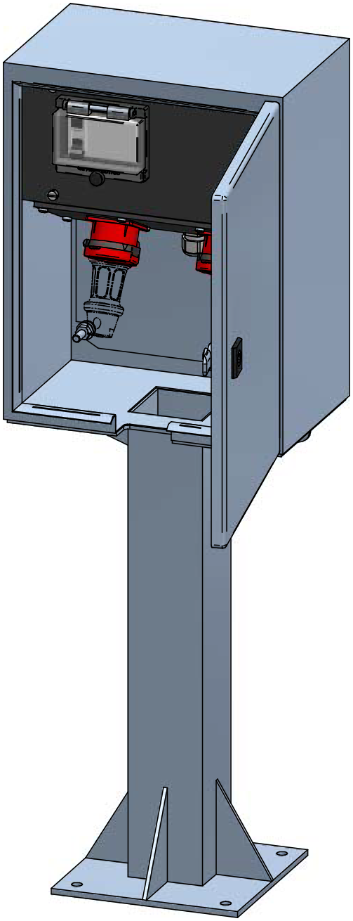 Boîtier de distribution apparent V2A