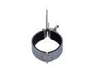 Holder A4, Ø70mm, straight surface mounting, 160mm