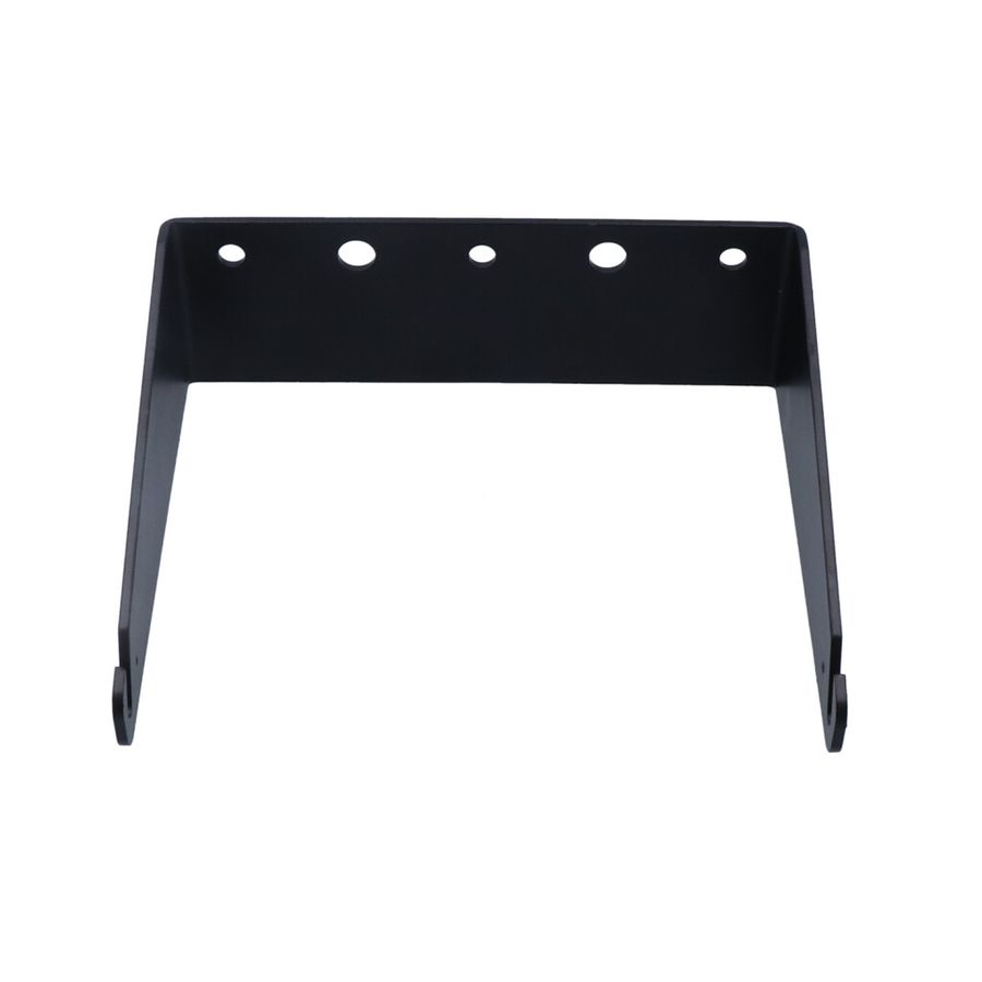 Wall mounting bracket, aluminium, black