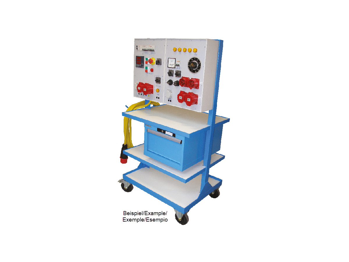 Working desk driveable, for testing instruments, - GIFAS-ELECTRIC