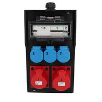 Hartgummiverteiler Typ 7300, schwarz