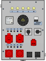 Testing instrument 40A, type 7800, grey