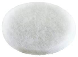 Natte de filtrage blanche, d=214mm