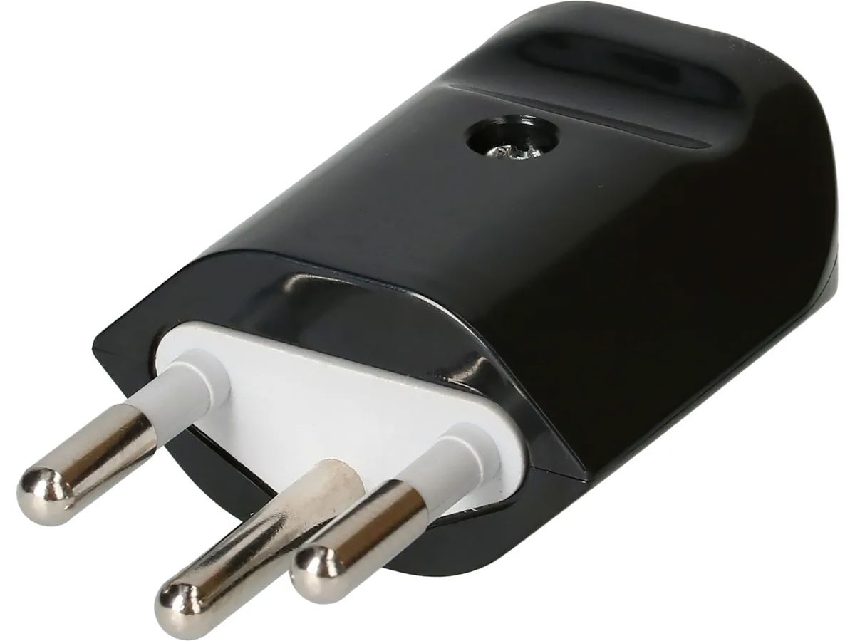 Stecker Typ 12 2P+PE 250V 10A