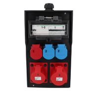 Hartgummiverteiler Typ 7300, schwarz