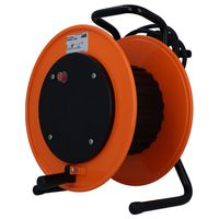 Avvolgicavo in acciaio tipo 515, con contatto