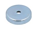 Magnetic clamp, galvanized, round, without rubber protection