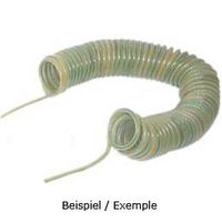 Spiral ground cable L 2.5m / TL 0.5m