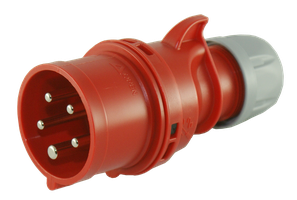 Stecker Kunststoff CEE IP44/IP54