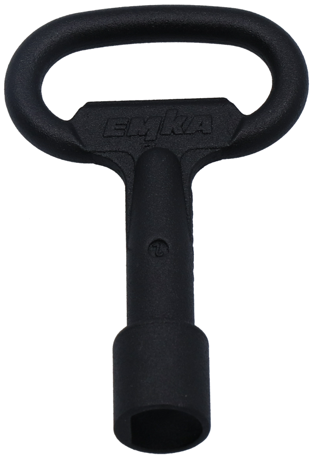 Key semicicular 13mm, black