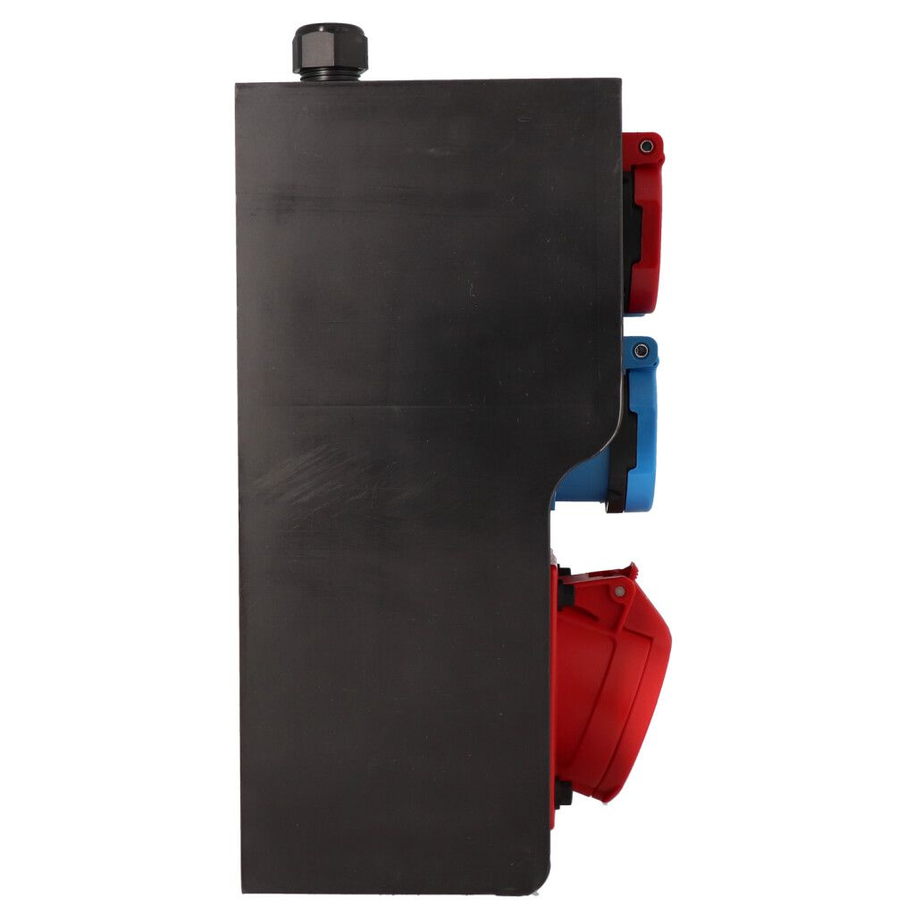 Hartgummiverteiler Typ 7250, schwarz