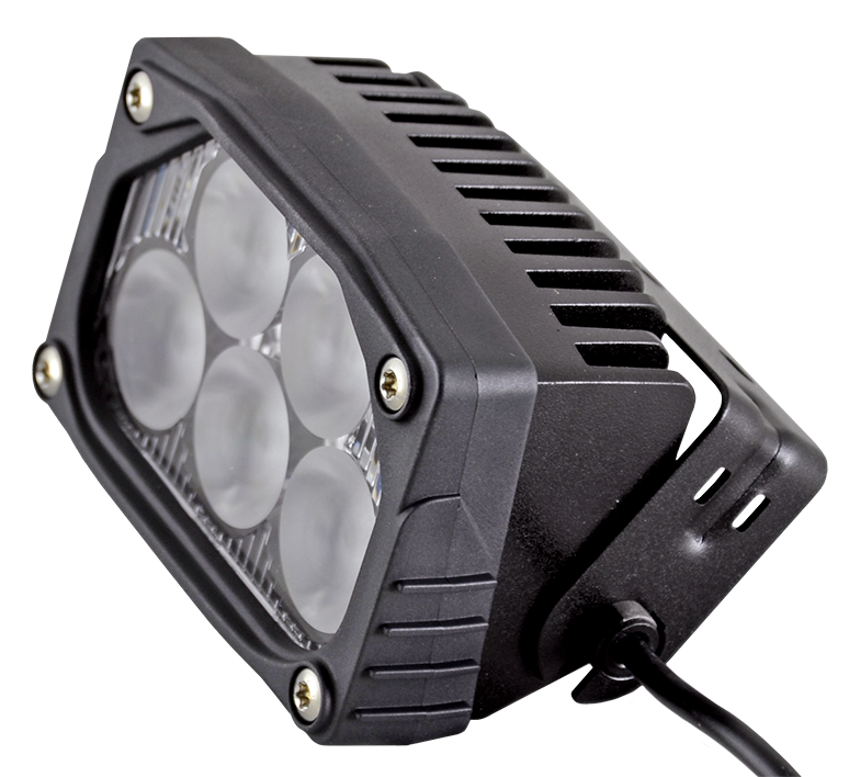 SpotLED 24 black, 6000K,