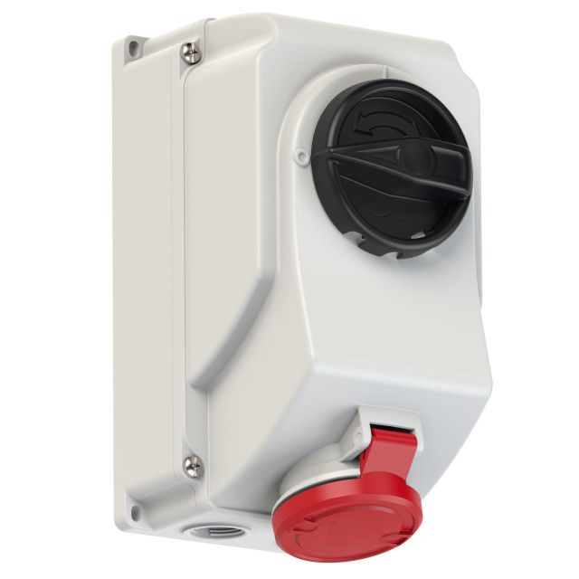 Presa da parete CEE 400V/16A/3P+