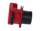 Einbausteckdose Typ 15 IP55 rot