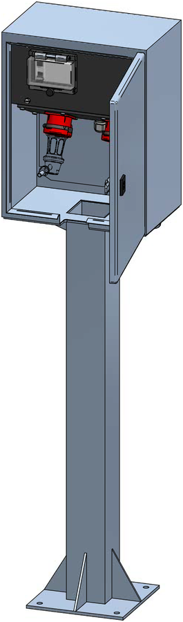 Boîtier de distribution apparent V2A