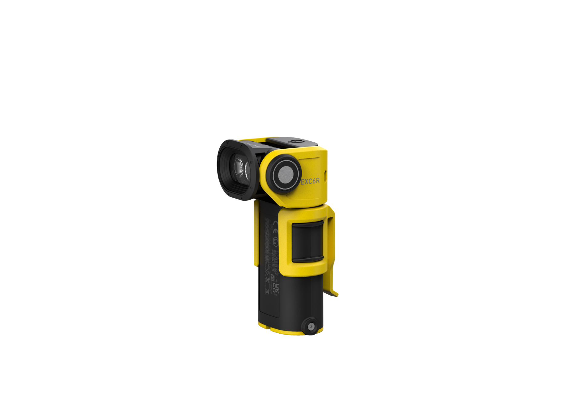 Torch light LED Ex EXC6R, yellow,zone 0/21, incl. rechar. battery Li-ion