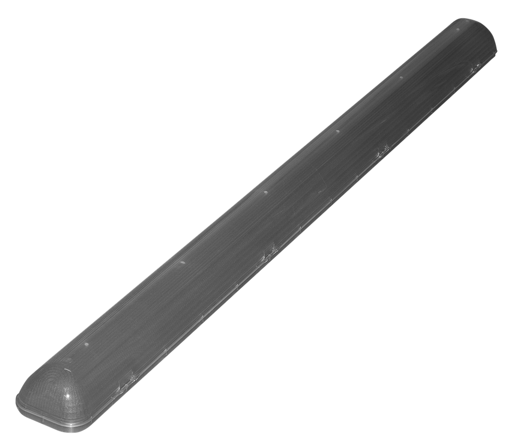 Polycarbonatabdeckung 2x36W