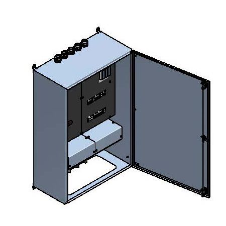 Boîtier de distribution apparent V2A