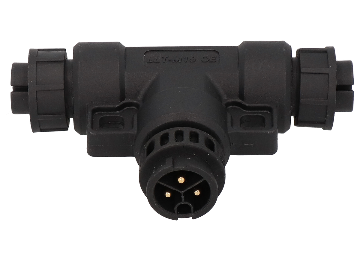 T-Stück M19 3P für Versorgung CraneLED