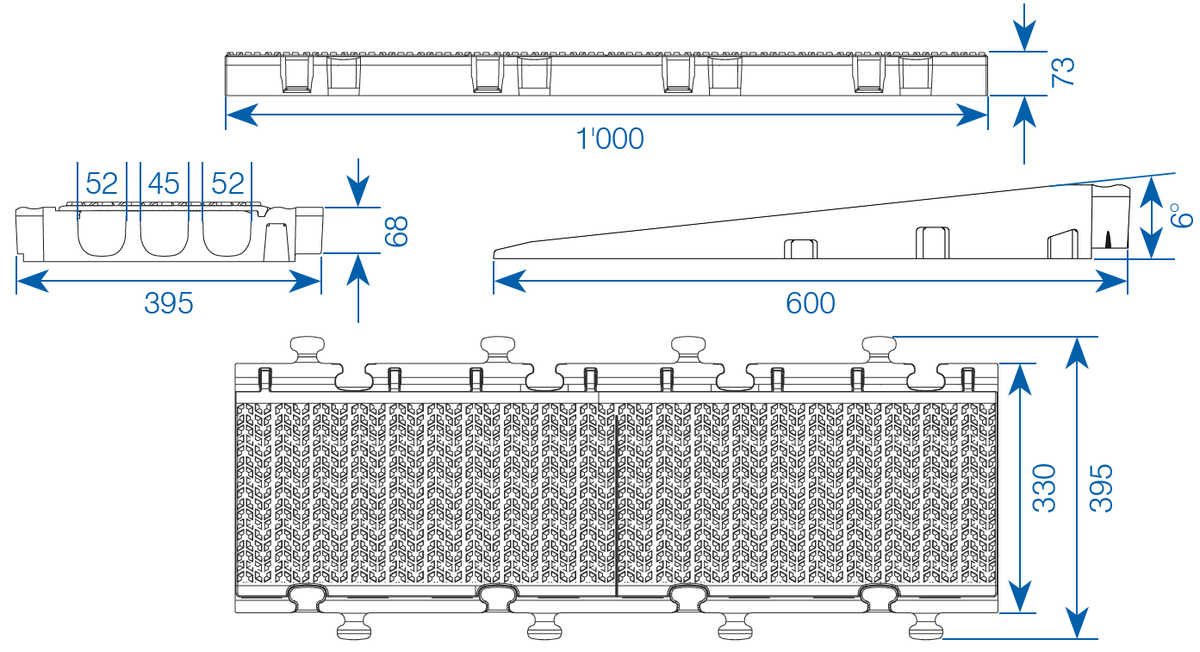 Ramp for cable crossover Defender 3 2D