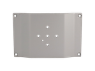 Aluminium holder for hospital box