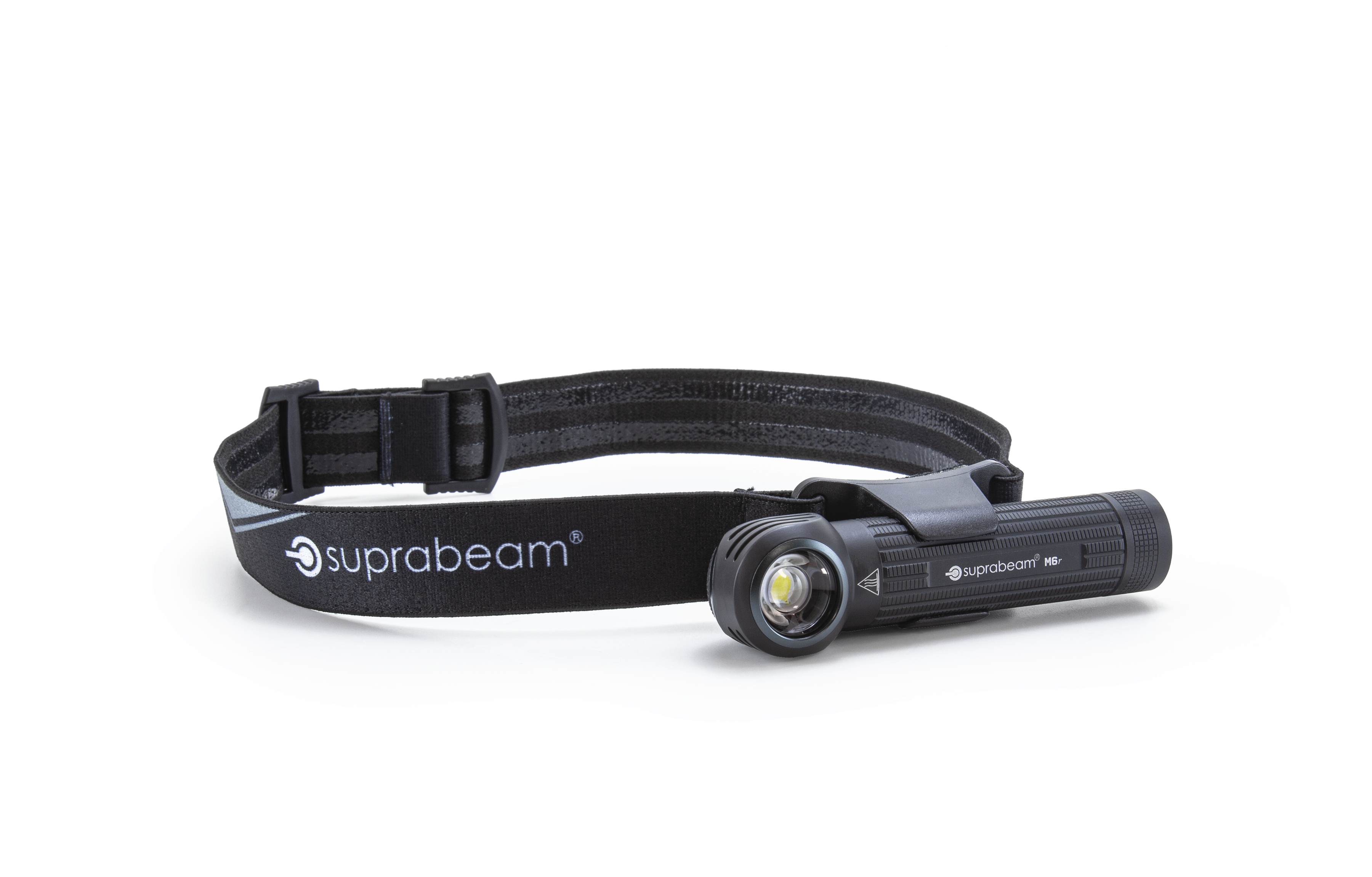 Lampada multifunzione LED Suprabeam M6r1'000lm, IP68, accu Li-Ion 3'000mAh, cavo USB-C, fascia per la testa, base magnetica