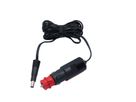 Charger connection cable with cigarette plug