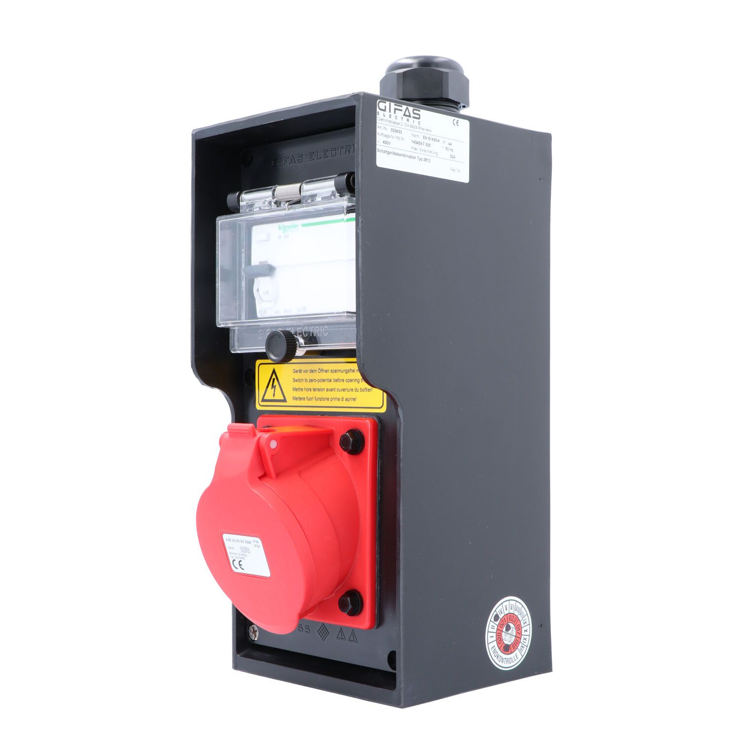 Small hard rubber distributor box type 2812,