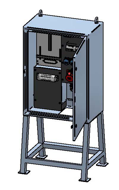 Main distributor box 63A, stainless steel