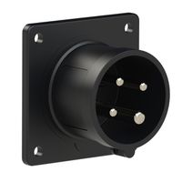 Einbau-Gerätestecker Kunststoff CEE IP44