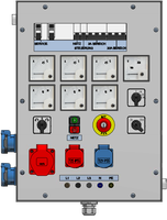 Unità di base 16A analoga integrata