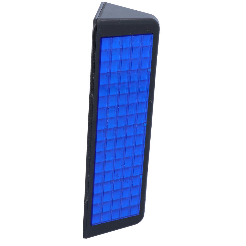 Wildwarnreflektor blau, Material ASA,