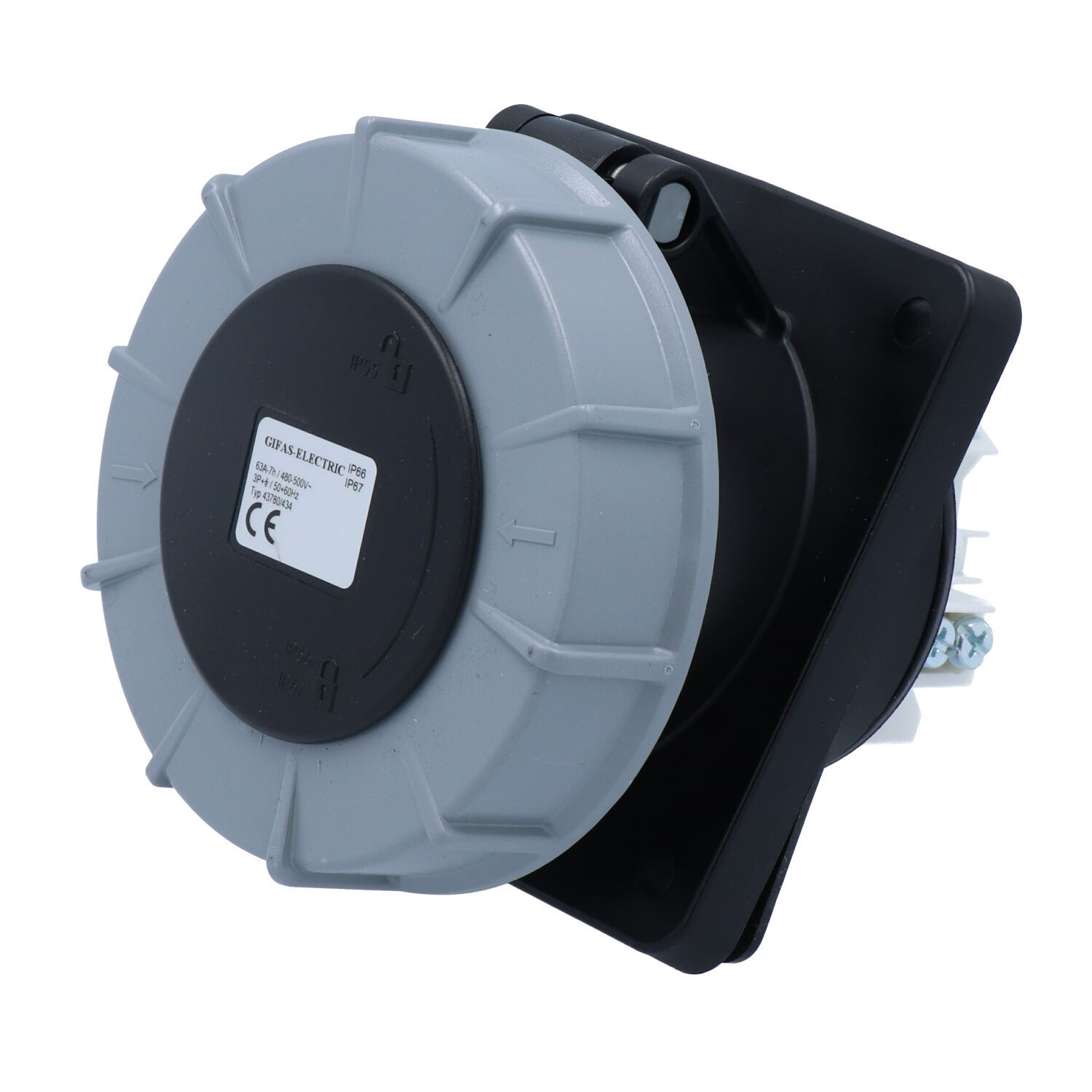 Presa da incasso in plastica CEE IP67