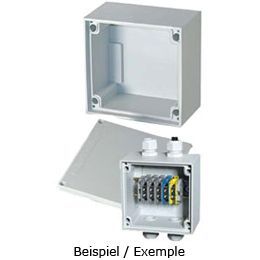 Boîte de dérivation type 1010 grise