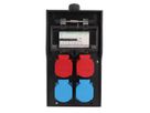 Hartgummiverteiler Typ 7200, schwarz