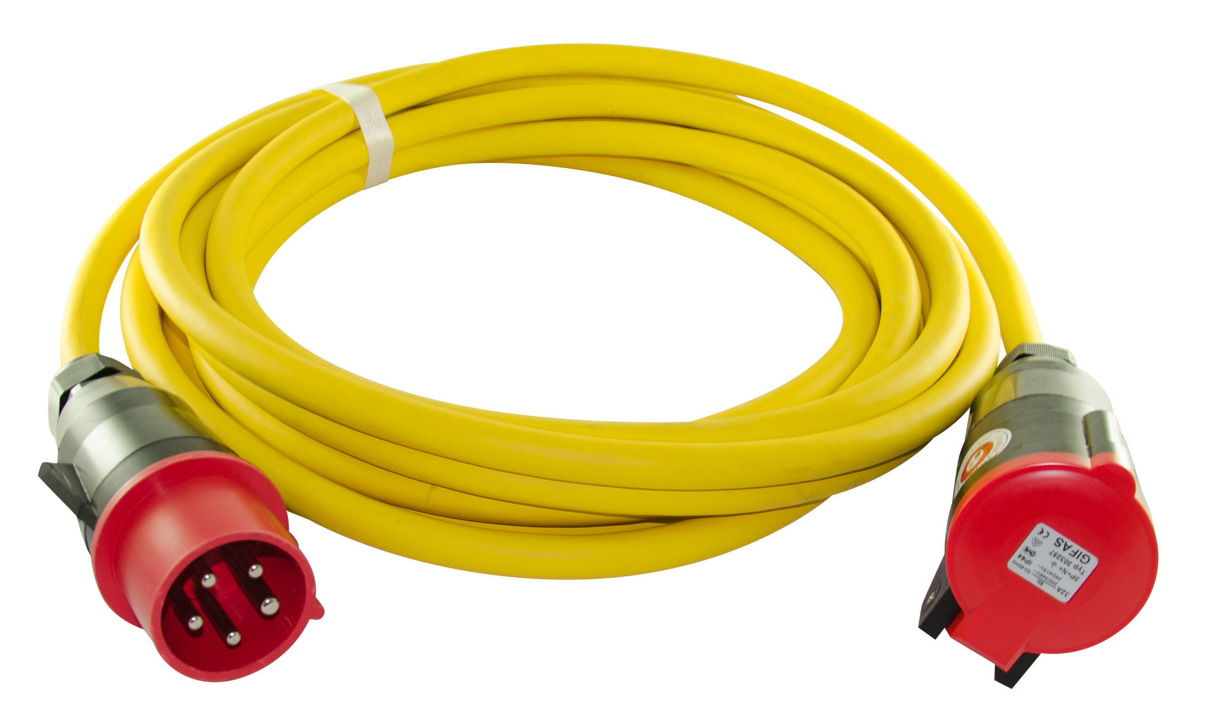 Prolungha di cavo PROFLEX, giallo RAL 1021
